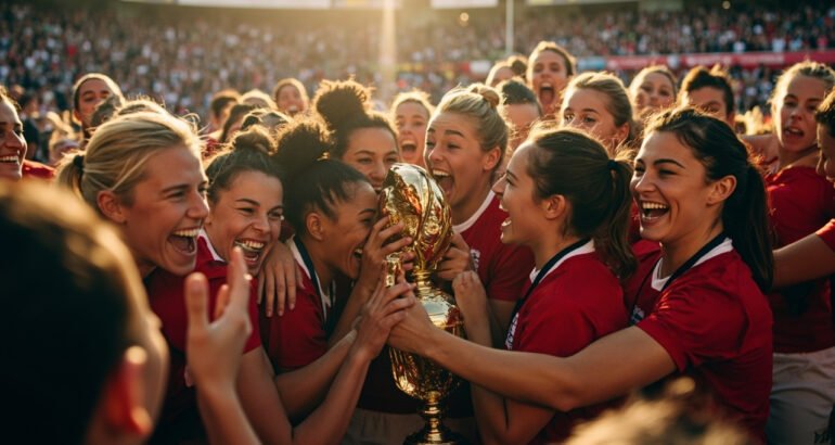 womens rugby world cup: England’s Women’s Rugby World Cup winners hope to inspire next generation